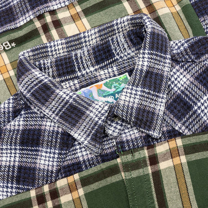 Re Tartan Flannel Shirt Multi