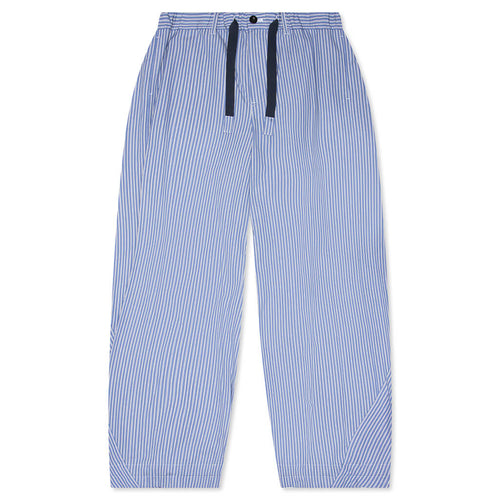Poplin Pants Blue Stripe