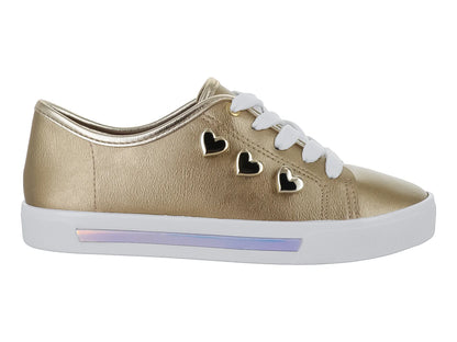 Tenis Molekinha Dorado para Niña