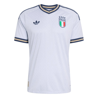 adidas Italy Away Authentic Mens Soccer Jersey 2026 Aero Blue