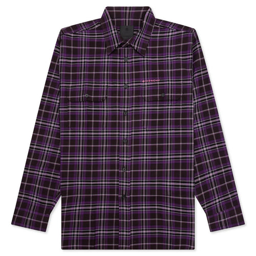 Lumberjack Shirt Dark Purple