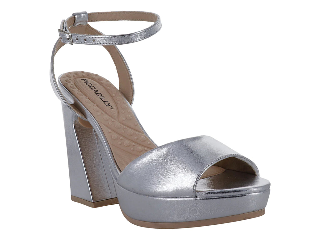 Sandalias Piccadilly Plata para Mujer
