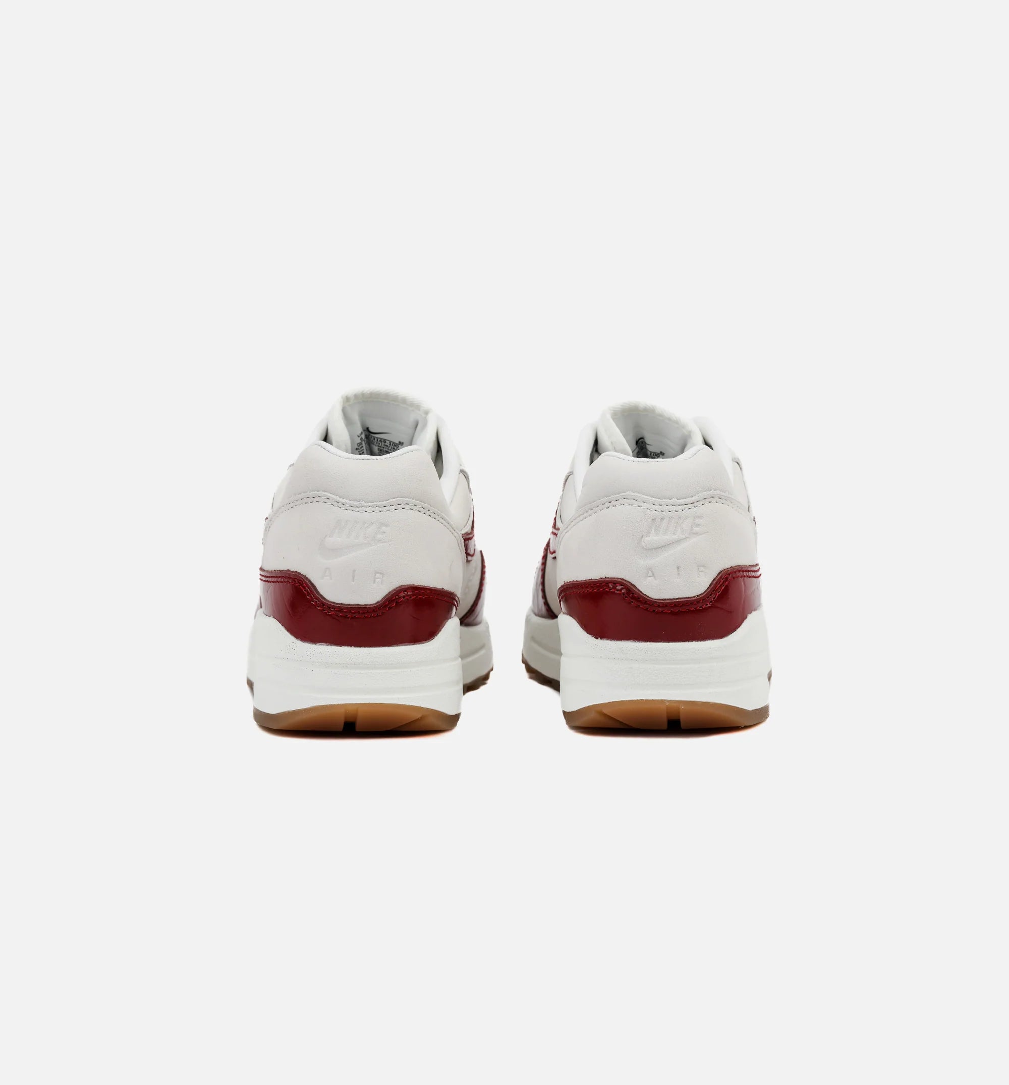 Air Max 1 LX Womens Lifestyle Shoe Sail Sail Gum Light Brown Team Red