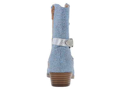 Botas Vaqueras Divitas Color Inox para Niña