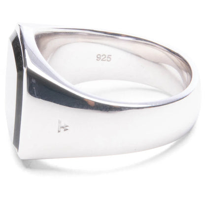 Cushion Blue Hawk Eye M 925 Sterling Silver