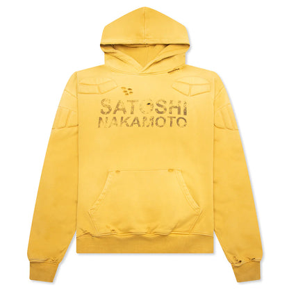 Moto Hoodie Mustard