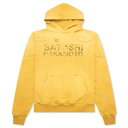 Moto Hoodie Mustard