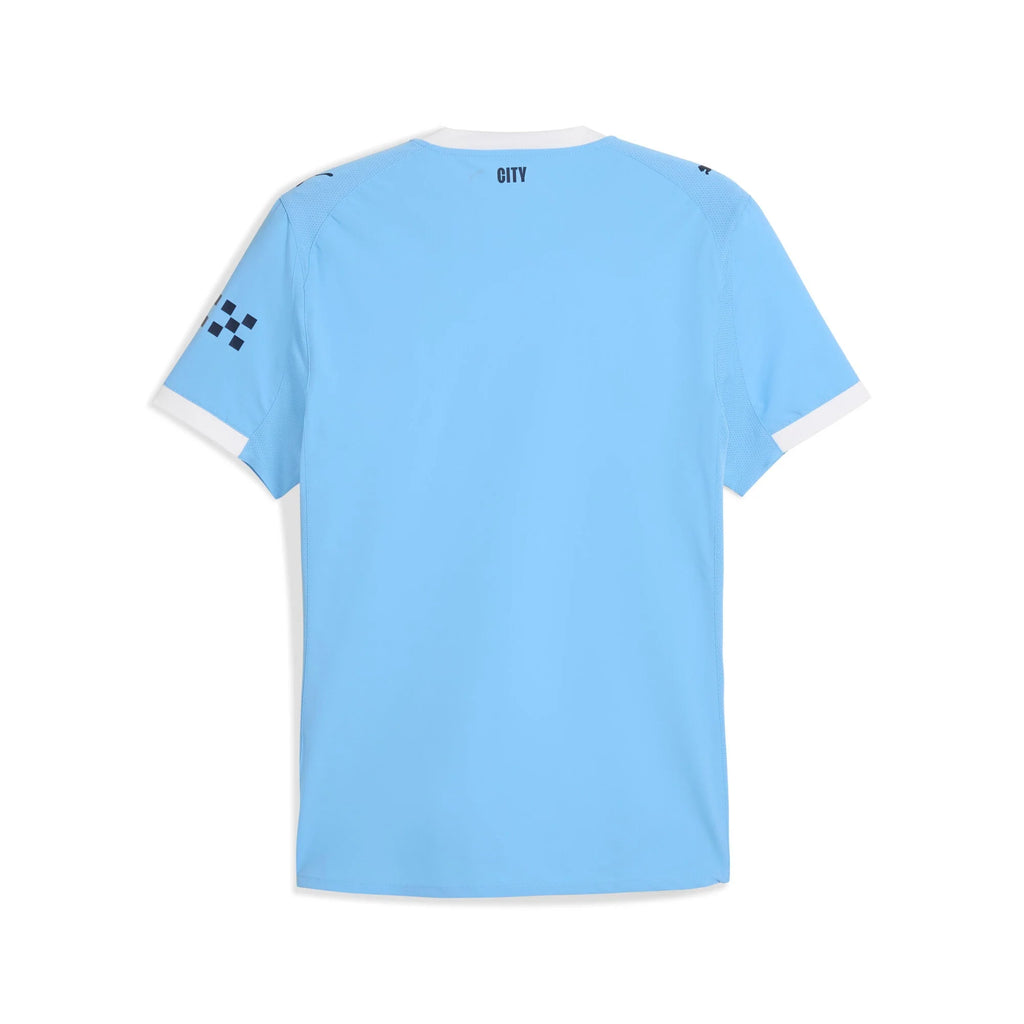 PUMA Manchester City Home Mens Soccer Jersey 25 26 Light Blue White