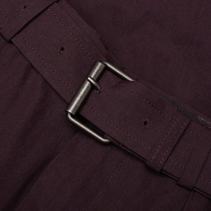 Preaches Poplin MW Pants Dark Purple