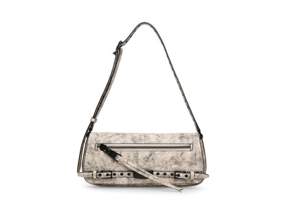 Bolsa de Hombro Steve Madden Bindar Blanco y Negro para Mujer
