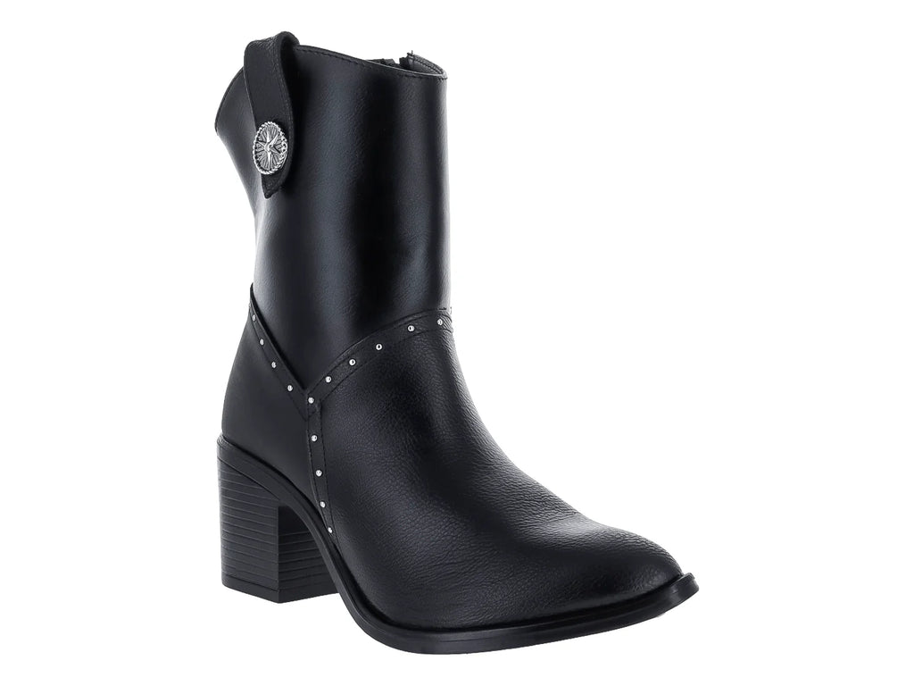 Botas Luna Rosa Negro para Mujer
