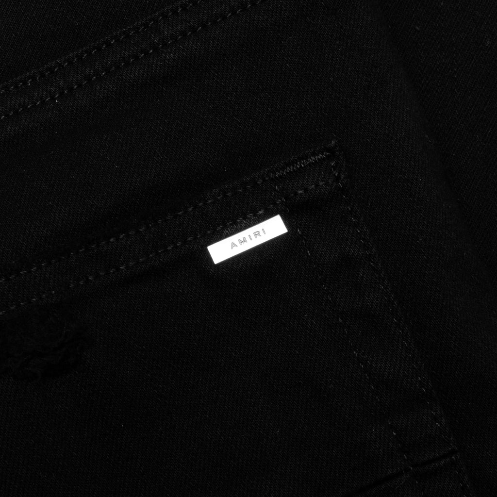 Stack Kick Flare Jean Black