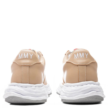 Wayne Low OG Sole Leather Sneaker Beige White