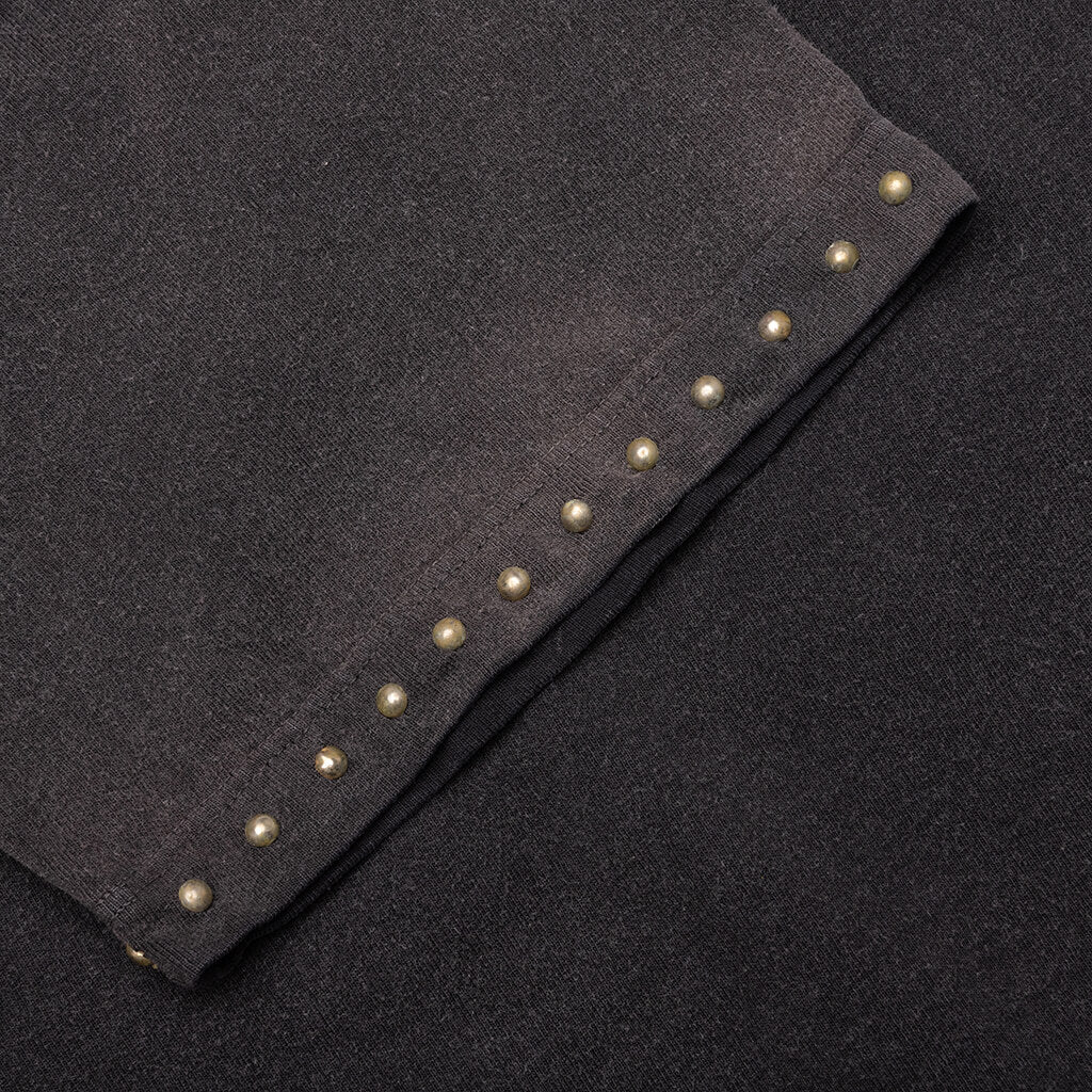 Gameshow Studded Tee Vintage Black