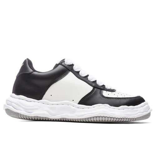 Wayne Low OG Sole Leather Sneaker Black White