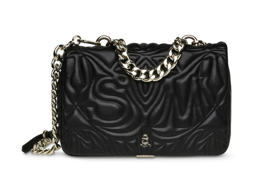 Bolso Steve Madden Negro con Dorado para Mujer