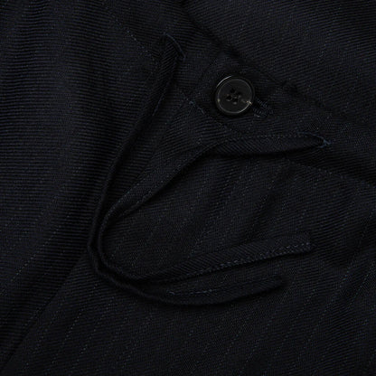 Pinstripe Penny Long MW Pants Navy