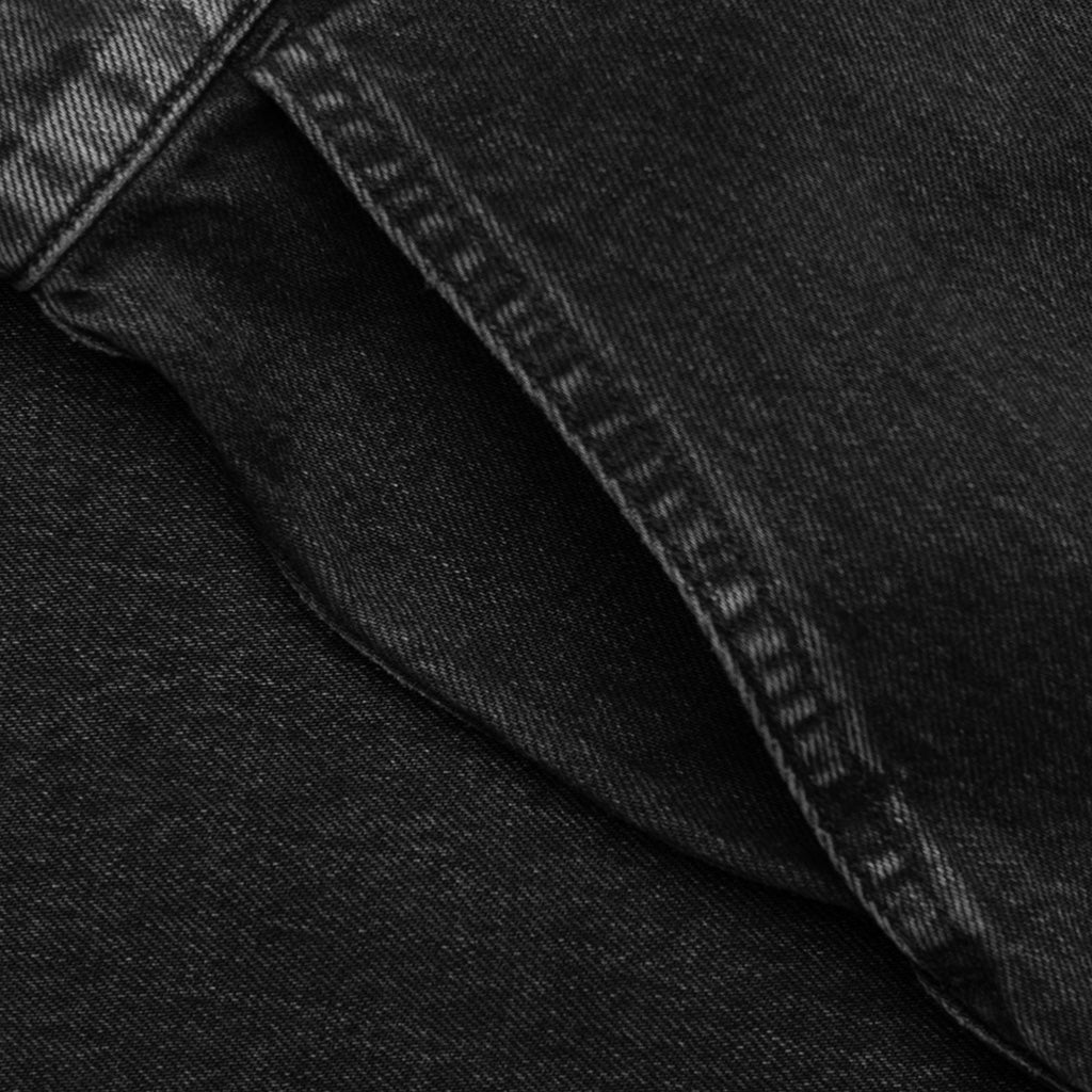 Denim Logo Cargos Charcoal Wash