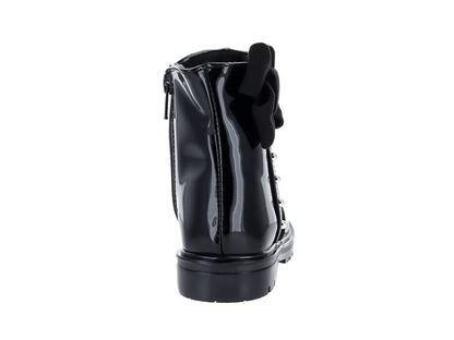 Botas Teen Bambino Charol Negro para Niña