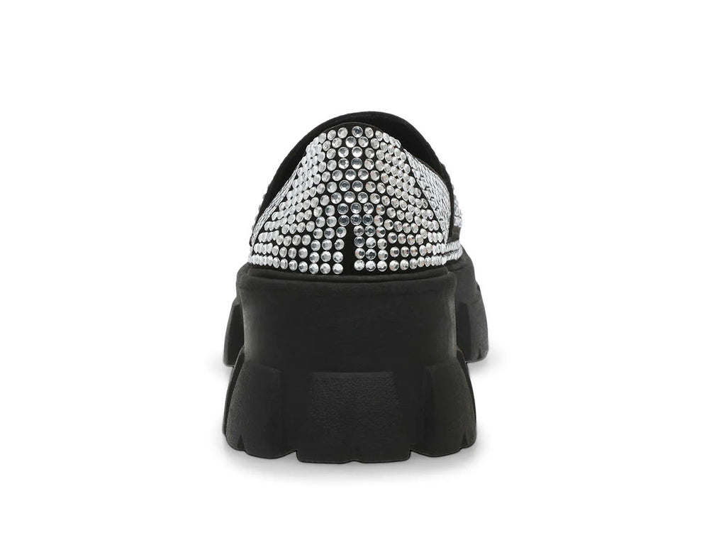 Mocasines Steve Madden Trifecta R Rhinestone Negro para Mujer